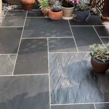 Anti-Slip Natural Split Surface Slate Paving Slab Tiles For Floor Wall Cladding Garden